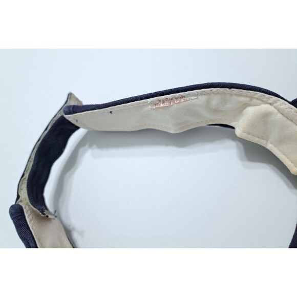 Columbia University Visor Hat Adjustable Strapback Golf Tennis Beach Vintage - Picture 7 of 7